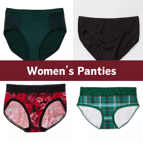 Women’s Panties as low as $3.50 for 10+ (Reg. $13) – thru 12/14!