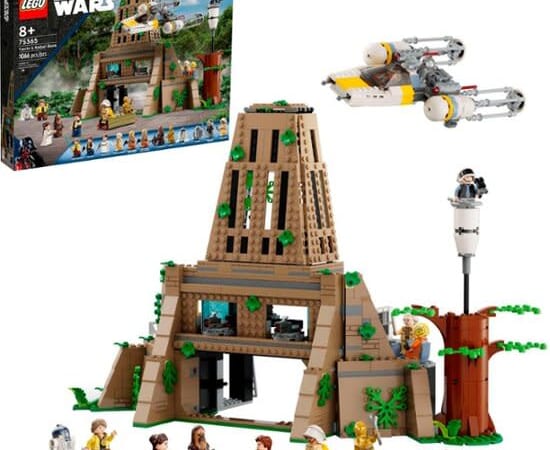 LEGO Star Wars Yavin 4 Rebel Base Building Set for $119 + free shipping