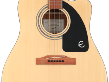 Epiphone J-15 EC Acoustic-Electric Guitar for $189 + free shipping