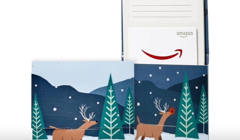 Amazon Gift Card Reveal 4 Designs from $15 + Free Shipping