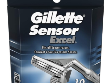 Gillette Sensor Excel Men’s Razor Blade 20-Count Refill $20.38 (Reg. $67.88) – $1.02/Refill