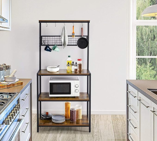 Transform your kitchen into an organized and efficient haven with Yaheetech Kitchen Bakers Rack for just $55.99 After Coupon (Reg. $69.99) + Free Shipping