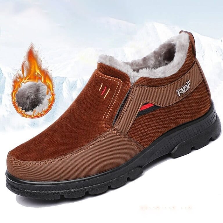 Men's Fleece Lined Snow Boots for $15 + $10 s&h