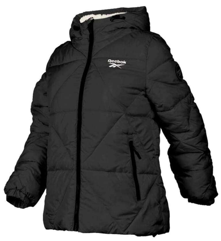 Reebok Women's Puffer Jacket for $50 + free shipping