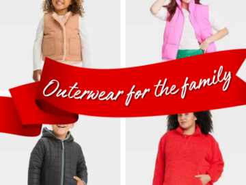 Today Only! Save 40% on Outerwear for the family from $10.80 (Reg. $18+)