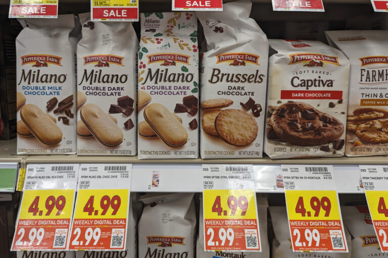 Pepperidge Farm Cookies As Low As $2.99 At Kroger