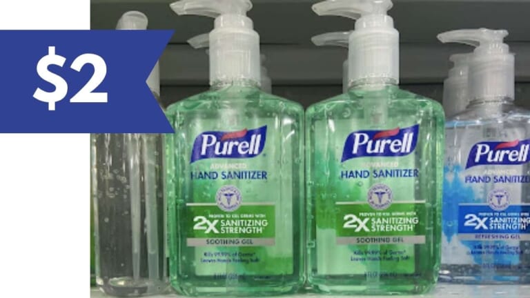 $2 Purell Hand Sanitizer at Publix