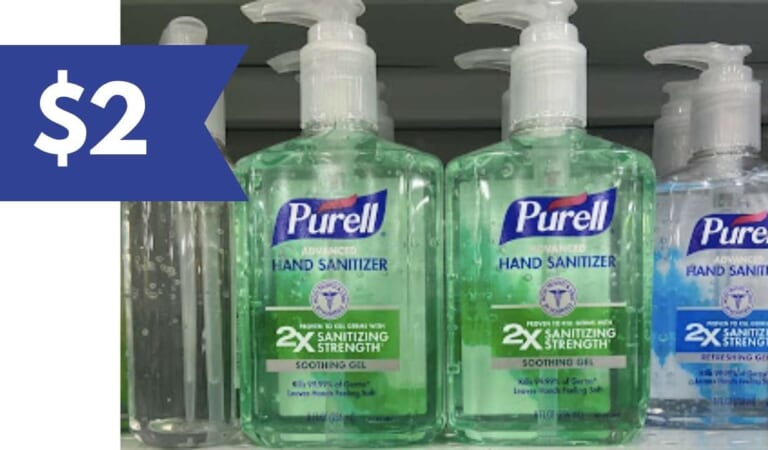 $2 Purell Hand Sanitizer at Publix