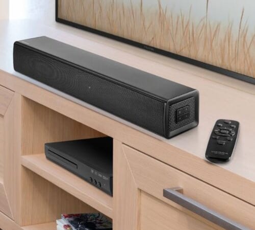 Today Only! Insignia™ 2.0-Channel Mini Soundbar $29.99 (Reg. $79.99)