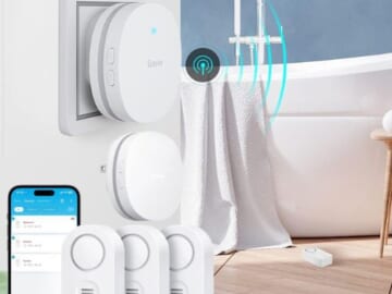 Govee Smart WiFi Water Leak Detector, 3 Pack $29.99 After Coupon (Reg. $55) – $10 Each