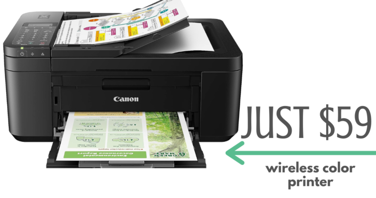 Canon Pixma All-In-One Color Printer $59 (reg. $99)