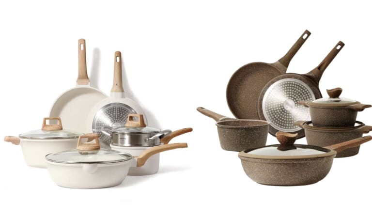 Carote Induction Safe Granite Cookware Sets 70% off