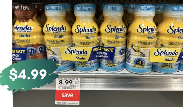 $4.99 Splenda Diabetes Care Shake 6-Packs