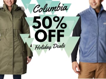 Columbia | Up to 50% Off + $15 Back on $100+ Gift Cards