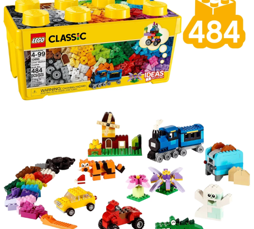 LEGO Classic 484-Count Medium Creative Brick Box $20.99 (Reg. $35)