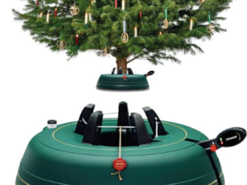 Krinner Tree Genie Christmas Tree Stand, XXL $59.50 Shipped Free (Reg. $70) – Holds up to 12′ tall tree