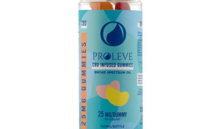 Proleve 25mg Broad Spectrum Gummy Cubes 30-Count Bottle: Buy 1, get 2 more free + free shipping w/ $50