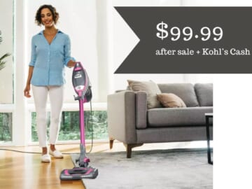 Shark Rocket Pro DLX Corded Stick Vacuum $119.99 (Reg. $200)