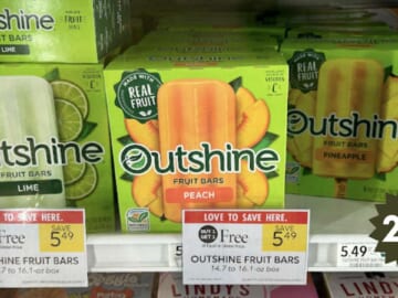 Outshine Frozen Fruit Bars Just 24¢ with Stacking Deals at Publix