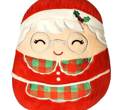 Squishmallows Nicolette Mrs. Claus with Plaid Apron, 12-inch $14.98 (Reg. $25.20)