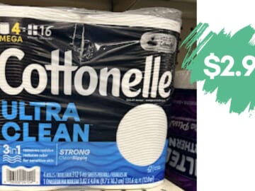 $2.99 Cottonelle Bath Tissue at Walgreens