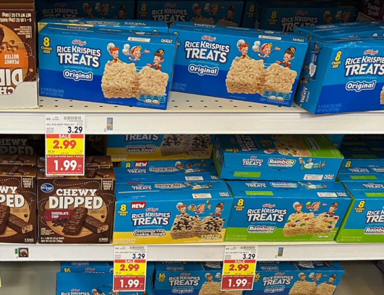 Kellogg’s Rice Krispies Treats As Low As $1.49 At Kroger