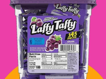 Laffy Taffy 145-Piece Grape Candy as low as $10.17 Shipped Free (Reg. $17.10) – 7¢/Candy