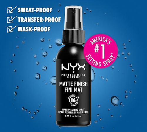 NYX Makeup Setting Spray, Matte Finish as low as $2.60 After Coupon (Reg. $10) + Free Shipping