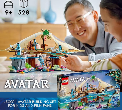 LEGO Avatar The Way of Water Metkayina Reef Home 528-Piece Building Toy Set $54.99 Shipped Free (Reg. $80)