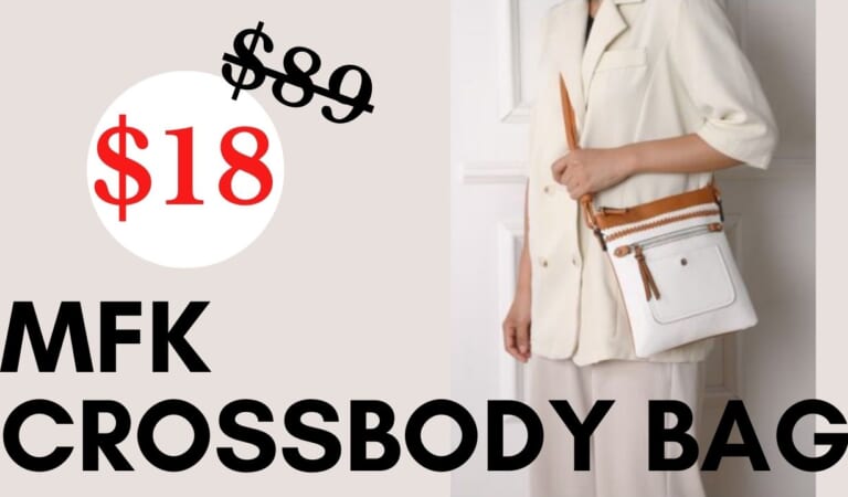 $18 for MFK Crossbody Bag!