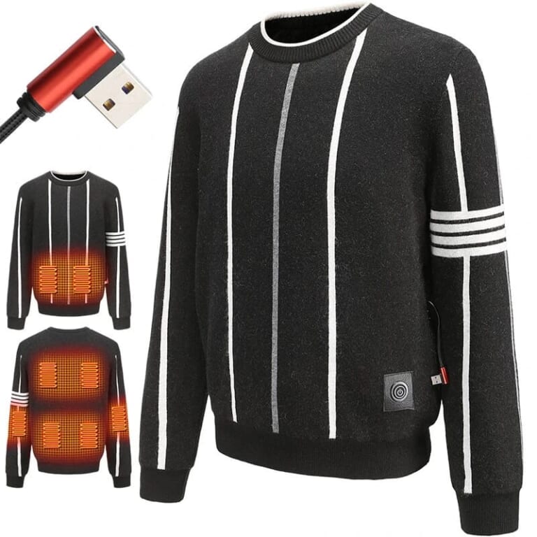 Tengoo Heated Sweater for $44 + free shipping