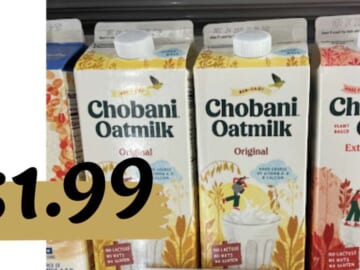 $1.99 Chobani Oatmilk | Kroger Mega Deal