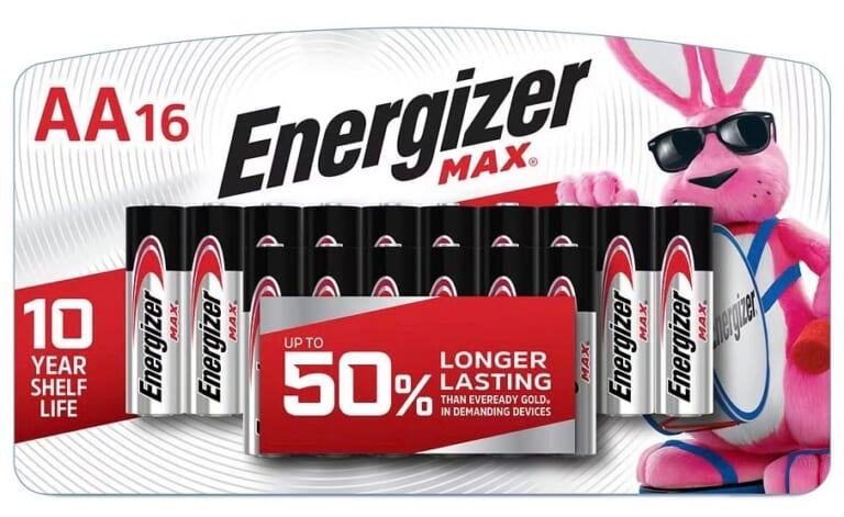 32 Count Of Energizer Batteries