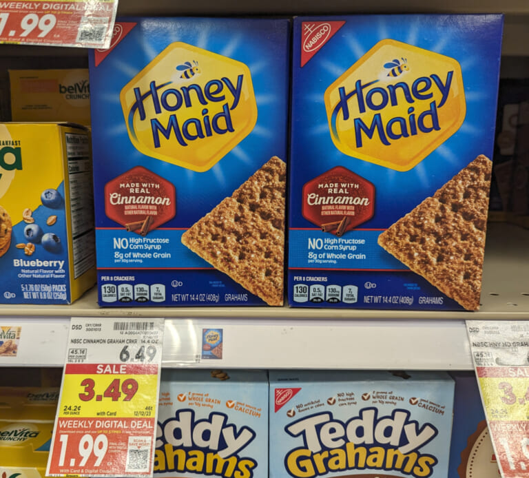 Honey Maid Graham Crackers Only $1.99 At Kroger (Regular Price $6.49)