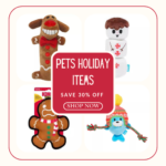 Today Only! Save 30% off Pets Holiday items from $2.09 (Reg. $3+)