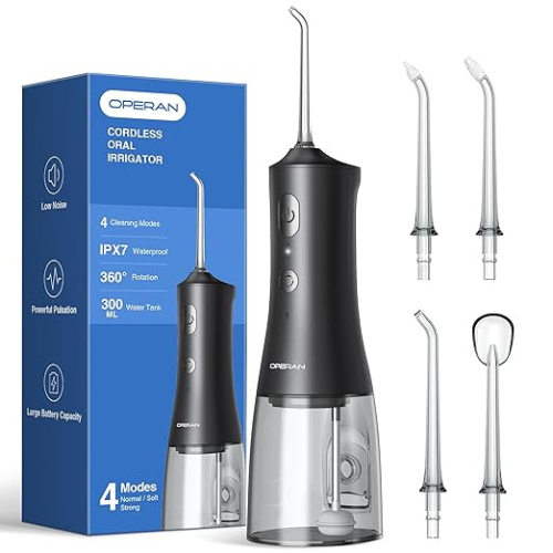 Upgrade your oral care routine with Water Flossers for Teeth Cleaning for just $15.80 After Code (Reg. $43.99)