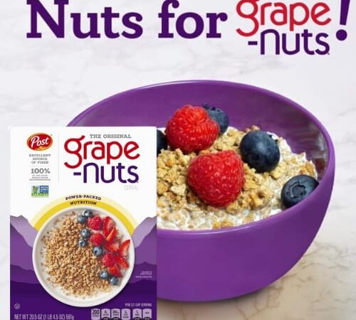 Post Grape-Nuts Breakfast Cereal as low as $2.08 After Coupon (Reg. $4.79) + Free Shipping