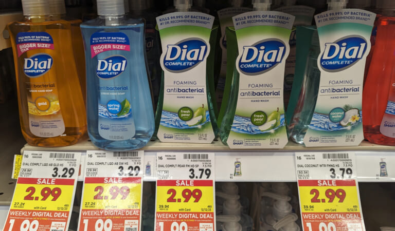 Dial Hand Soap Just $1.99 At Kroger