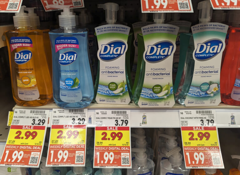 Dial Hand Soap Just $1.99 At Kroger