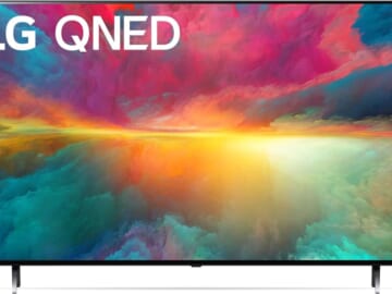 LG 75 Series 75QNED75URA 75" 4K HDR QNED UHD Smart TV for $700 in cart + free shipping