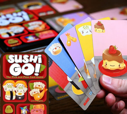 Sushi Go! The Pick and Pass Card Game $5.99 (Reg. $15)