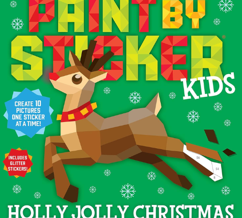 Paint by Sticker Kids’ Holly Jolly Christmas Activity Book $5.50 After Coupon (Reg. $11)