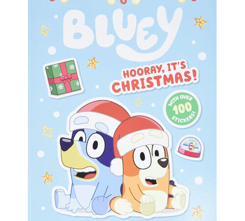 Bluey: Hooray, It’s Christmas! Sticker & Activity Book $3.51 After Coupon (Reg. $8) – FAB Ratings!