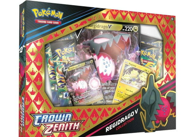 Pokemon Pokémon Trading Card Games SAS12.5 Crown Zenith Regidrago V Box for $15 + free shipping w/ $35