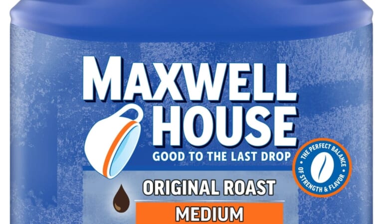 Maxwell House 30.6-oz. Original Roast Ground Coffee 2-Pack for $13 + free shipping w/ $35