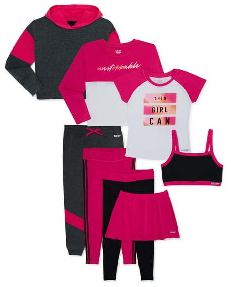 Hind Girls' Active 8-Piece Set for $25 + free shipping w/ $35