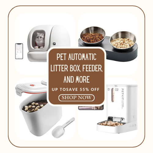 Today Only! Pet Automatic Litter Box, Feeder, and more from $19.19 (Reg. $25.99+)