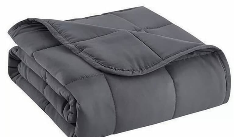 Altavida 5-lb Microfiber Weighted Blanket only $14.99!