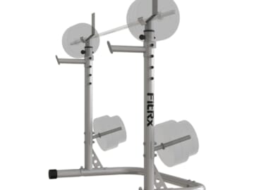 FitRx Adjustable Universal Squat Rack for $78 + free shipping