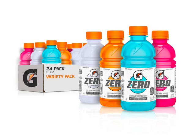 Gatorade Stock-Up Deal: Zero Sugar Thirst Quencher, 24-Pack only $12.21 shipped!